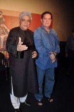 Javed Akhtar, Salim Khan at Sholay 3D launch in PVR, Mumbai on 7th Nov 2013
